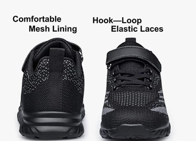 Breathable Athletic Running Walking Tennis Shoes for Toddler/Little Kid/Big Kid