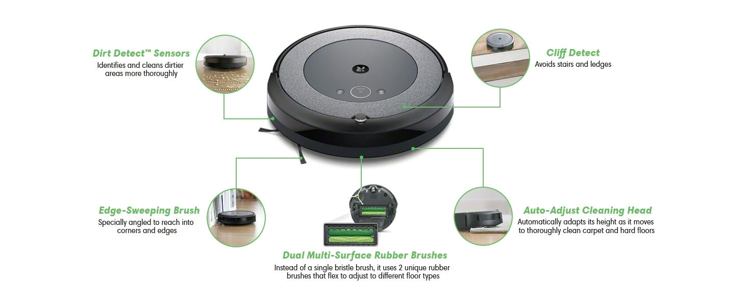 EVO (3150) Wi-Fi robot Vacuum  Now Clean by Room with Smart Mapping Works with Alexa