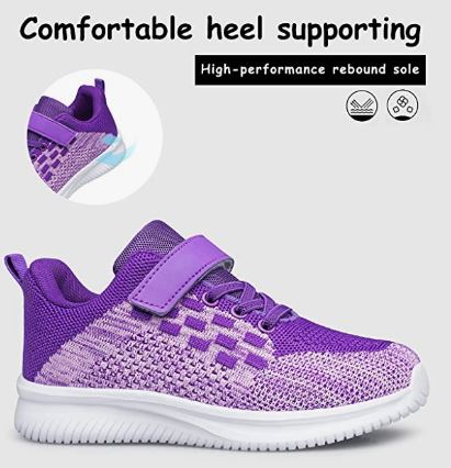 Unisex Lightweight Breathable Athletic Running Tennis Fitness Shoes for Toddler/Little Kid/Big Kid