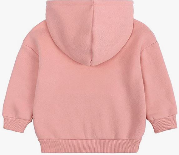Tracksuit Kids Solid Color Hooded Sweatsuit Thick Cotton Pullover Sweatshirt + Pants Outfits Set