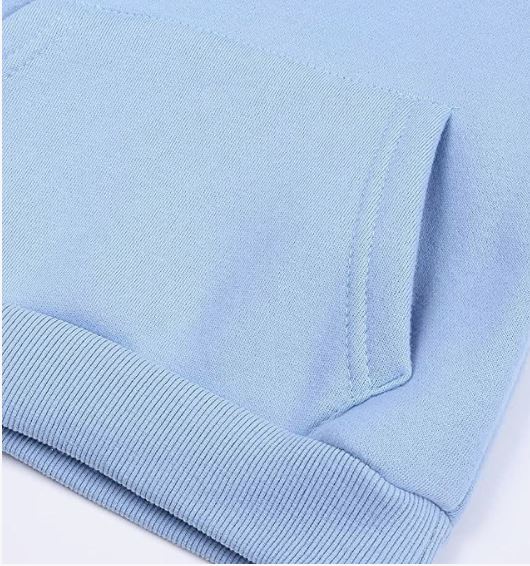 Tracksuit Kids Solid Color Hooded Sweatsuit Thick Cotton Pullover Sweatshirt + Pants Outfits Set