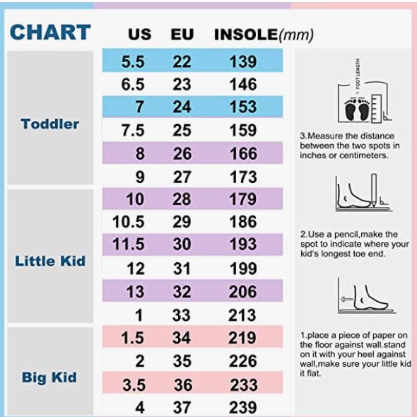 Breathable Athletic Running Walking Tennis Shoes for Toddler/Little Kid/Big Kid