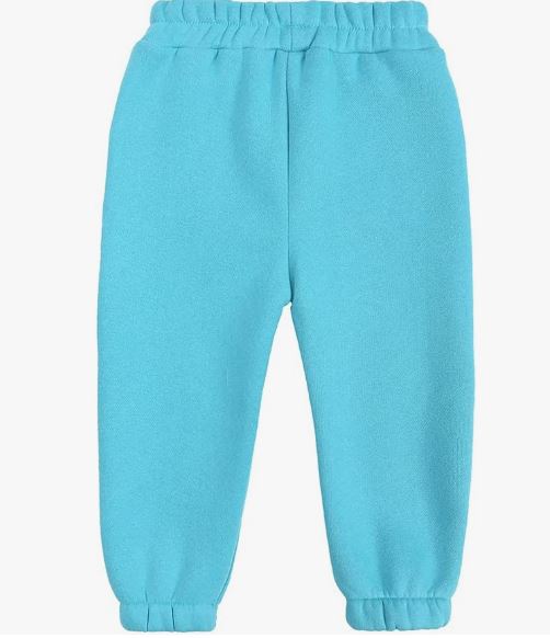 Tracksuit Kids Solid Color Hooded Sweatsuit Thick Cotton Pullover Sweatshirt + Pants Outfits Set