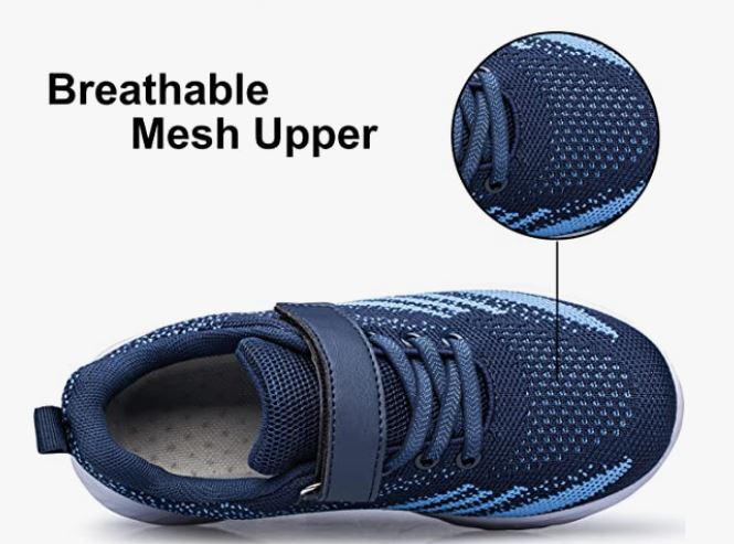 Breathable Athletic Running Walking Tennis Shoes for Toddler/Little Kid/Big Kid