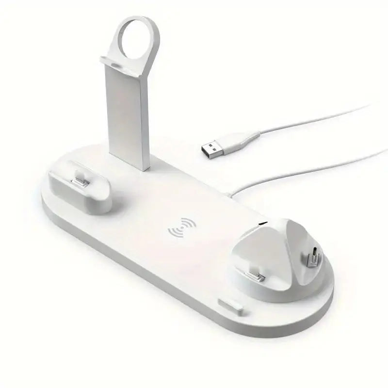 Charging Station, 3 in 1 Wireless Charger Stand, Fast Wireless Charging Dock for iPhone