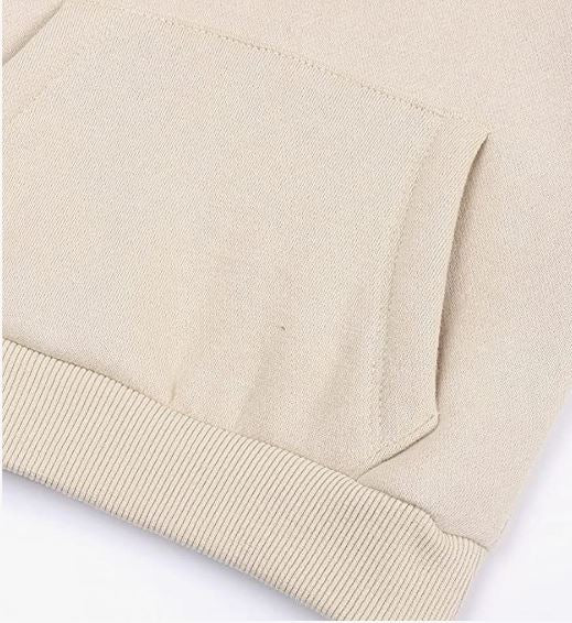 Tracksuit Kids Solid Color Hooded Sweatsuit Thick Cotton Pullover Sweatshirt + Pants Outfits Set