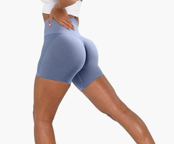 Contour Seamless Workout Shorts for Women High Waist Gym Biker Shorts
