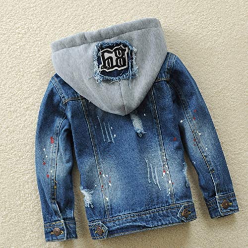 UNISEX Jacket Button Down Jean Coat Outwear