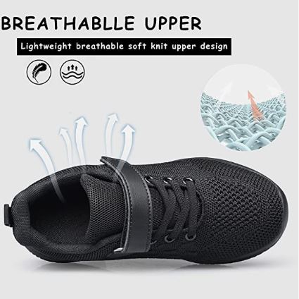 Unisex Lightweight Breathable Athletic Running Tennis Fitness Shoes for Toddler/Little Kid/Big Kid