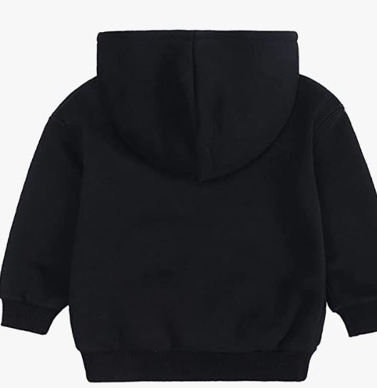Tracksuit Kids Solid Color Hooded Sweatsuit Thick Cotton Pullover Sweatshirt + Pants Outfits Set