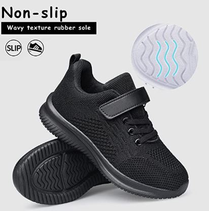 Unisex Lightweight Breathable Athletic Running Tennis Fitness Shoes for Toddler/Little Kid/Big Kid