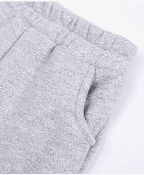 Tracksuit Kids Solid Color Hooded Sweatsuit Thick Cotton Pullover Sweatshirt + Pants Outfits Set