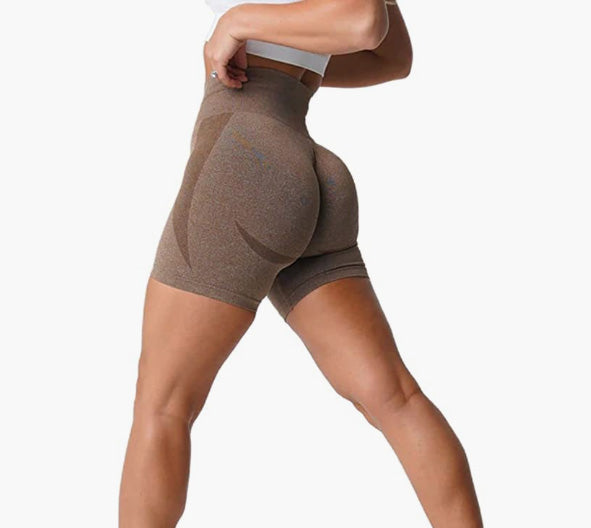 Contour Seamless Workout Shorts for Women High Waist Gym Biker Shorts