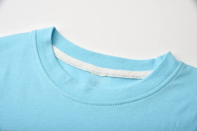 Boys Girls Youth 3D Short Sleeve Cotton Graphic