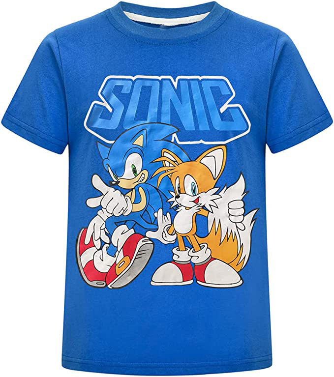 Boys Girls Youth 3D Short Sleeve Cotton Graphic
