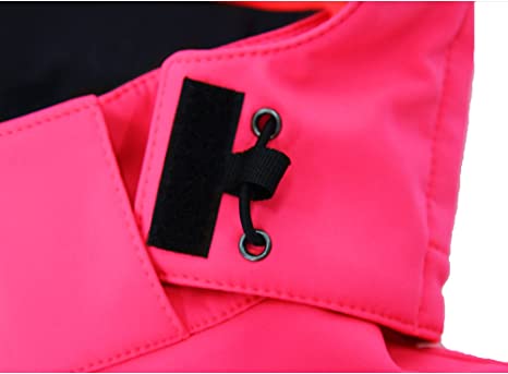 Boys Waterproof Softshell Jackets Fleece Lined Windpoof Raincoats with Hood