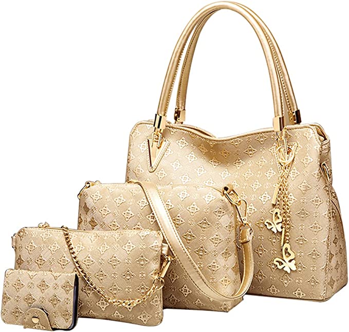 Leather Purses and Handbags with Matching Wallets Set Purse and Wallet Set for Women