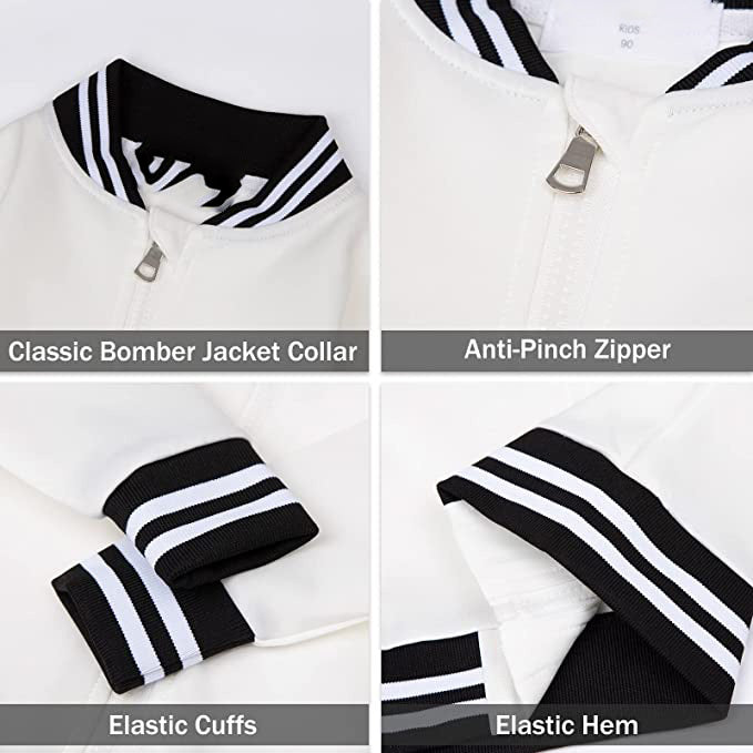 BOYS Jacket Fall Lightweight Jacket Zip Up Thin