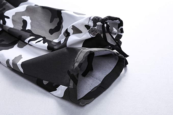Kids Combat Army Ranger Camping Outdoor camo Cargo Pants Trousers