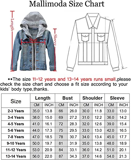 UNISEX Jacket Button Down Jean Coat Outwear