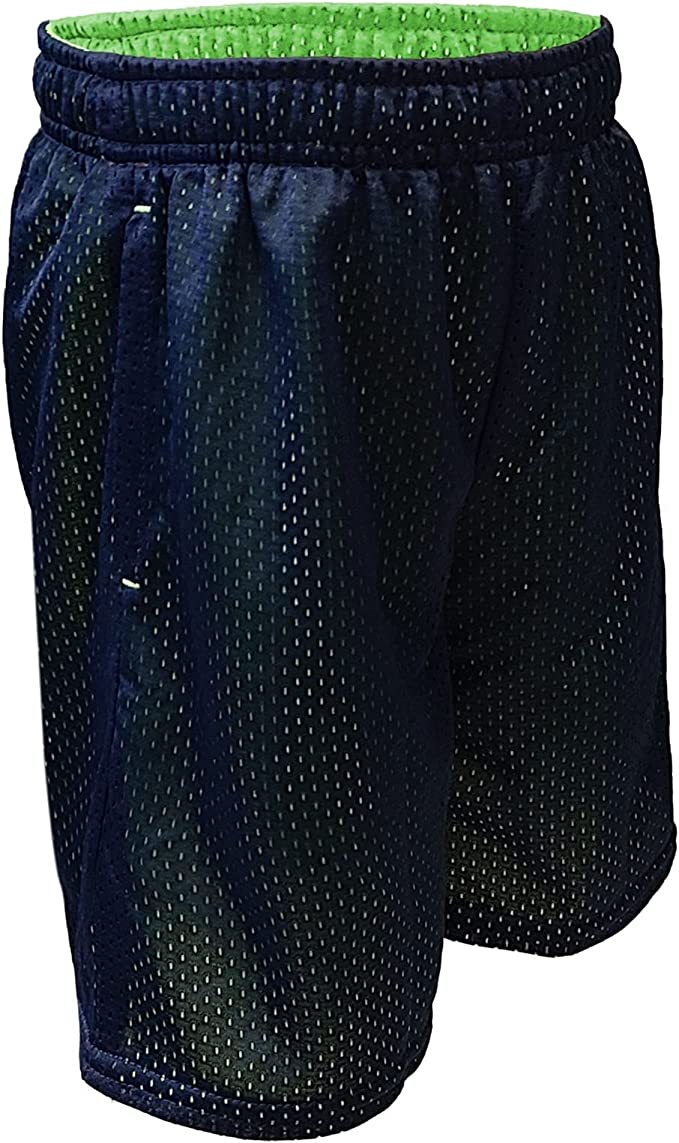 Boys 7 Pack Active Performance Mesh Style Basketball Sport Shorts