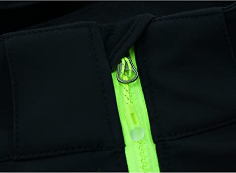 Boys Waterproof Softshell Jackets Fleece Lined Windpoof Raincoats with Hood