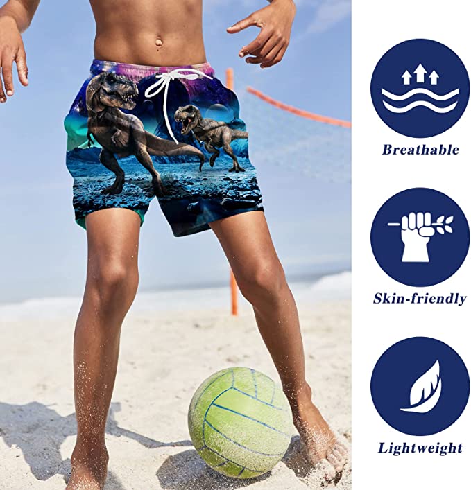 Quick Dry Beach Board Shorts 3D Cool Bathing Suits