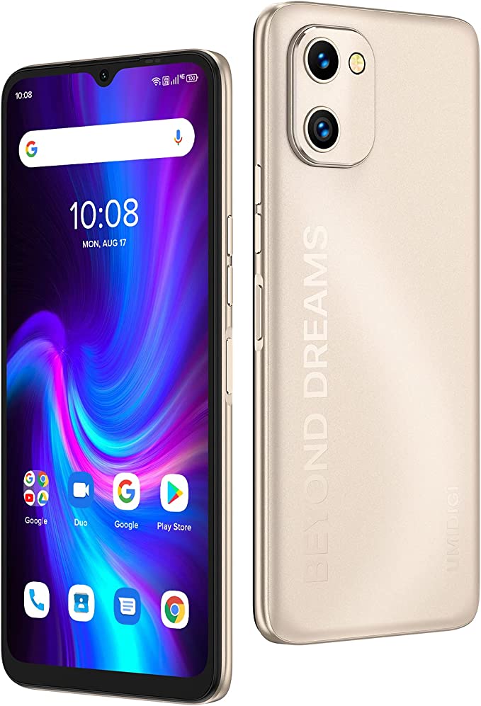 Unlocked Cell Phone Canada, UMIDIGI F3 SE (4GB + 128GB), 4G Dual SIM Smartphone, Android 11 Unlocked Smart Phone, 6.7