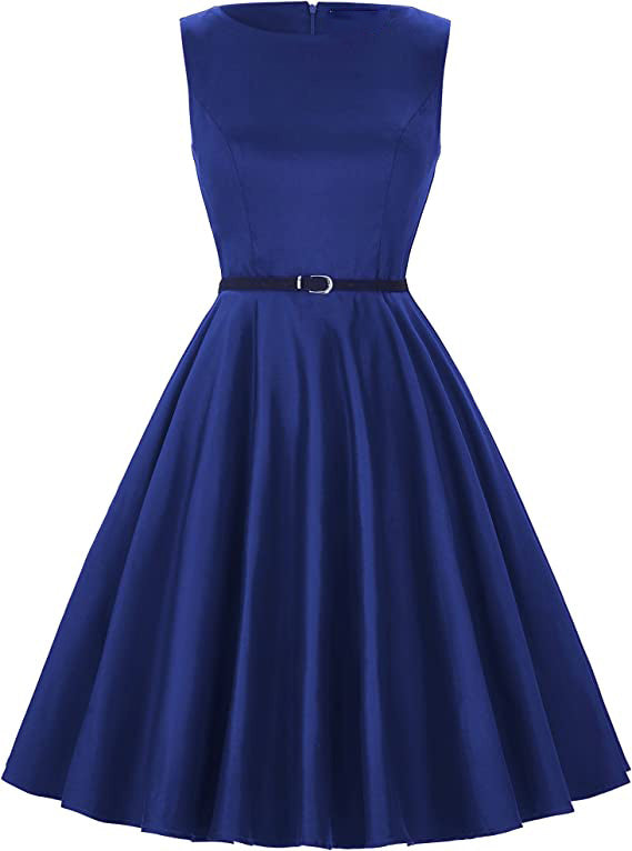 Swing 1950's Vintage Dress with Belt