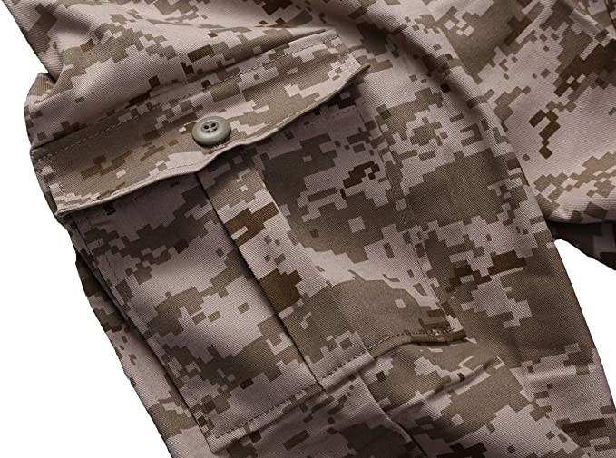 Kids Combat Army Ranger Camping Outdoor camo Cargo Pants Trousers