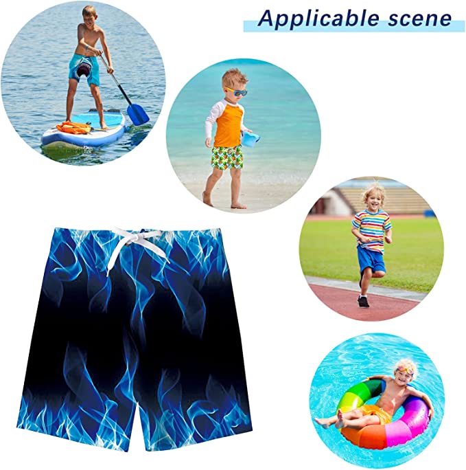 Quick Dry Beach Board Shorts 3D Cool Bathing Suits