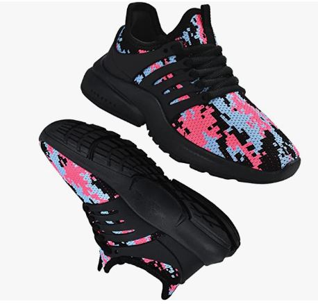 unisex Breathable Tennis Running Shoes Lightweight Athletic Sport Shoes(Little Kid/Big Kid)