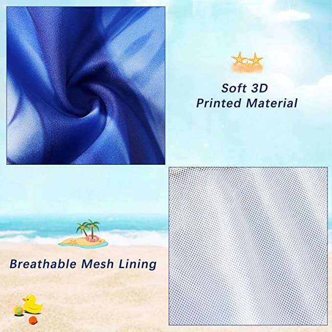 Quick Dry Beach Board Shorts 3D Cool Bathing Suits