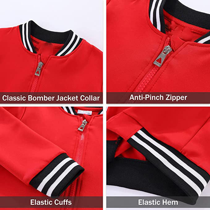 BOYS Jacket Fall Lightweight Jacket Zip Up Thin