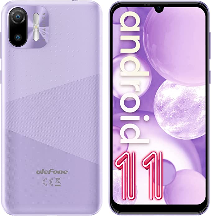 Ulefone Note 6 Unlocked Android Phones Canada, 3G Unlocked Smartphone, 32GB extened 128GB Storage, 6.1