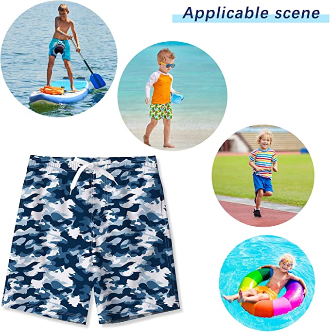 Quick Dry Beach Board Shorts 3D Cool Bathing Suits