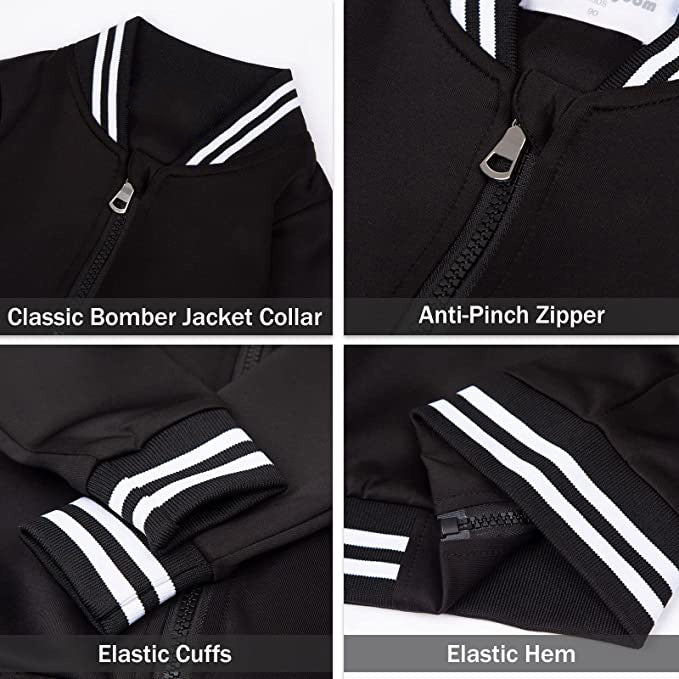 BOYS Jacket Fall Lightweight Jacket Zip Up Thin