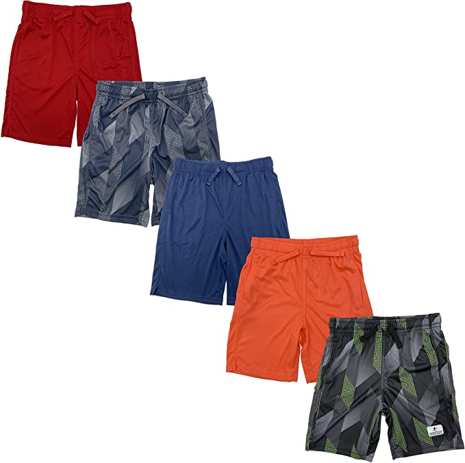 ack Active Performance Mesh Style Basketball Sport Shorts
