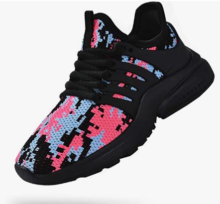 unisex Breathable Tennis Running Shoes Lightweight Athletic Sport Shoes(Little Kid/Big Kid)