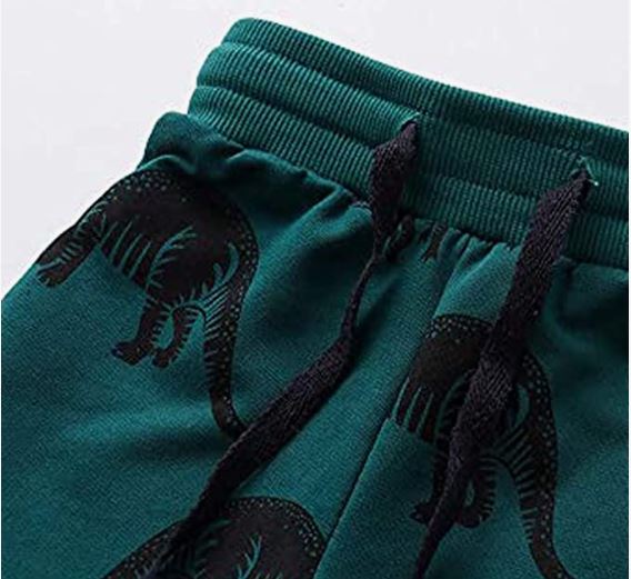 Boys Cotton Jogging Pants, Pull-On