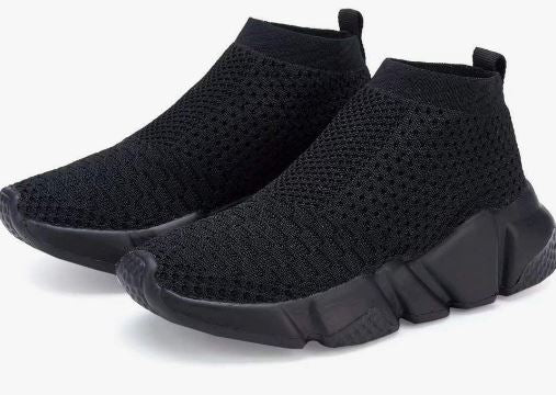 Boys Sock Shoes  Breathable Lightweight Tennis Athletic Running Shoes Kids Sneakers