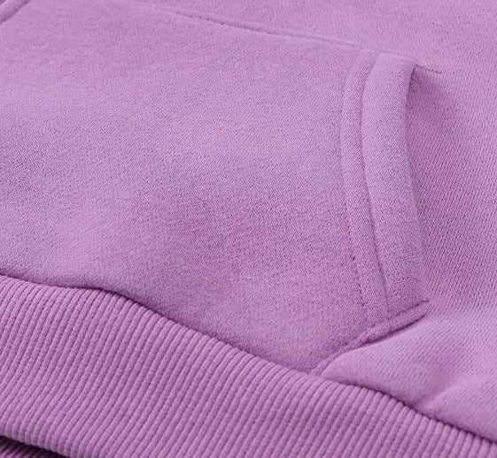 Tracksuit Kids Solid Color Hooded Sweatsuit Thick Cotton Pullover Sweatshirt + Pants Outfits Set
