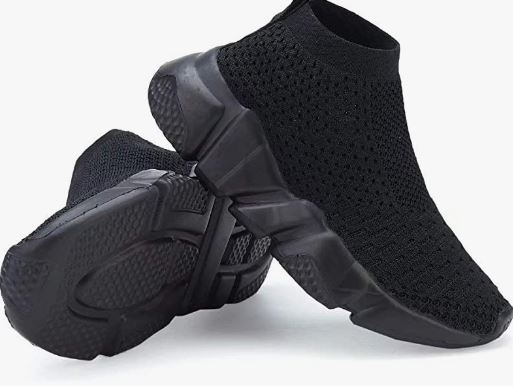 Boys Sock Shoes  Breathable Lightweight Tennis Athletic Running Shoes Kids Sneakers