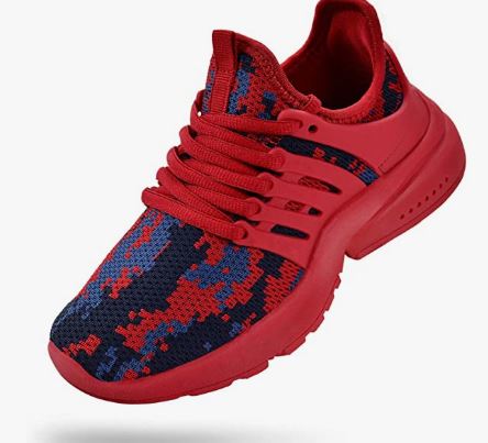 unisex Breathable Tennis Running Shoes Lightweight Athletic Sport Shoes(Little Kid/Big Kid)