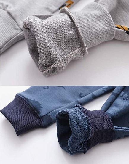 Boys Cotton Jogging Pants, Pull-On