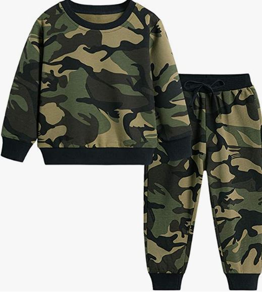 Boys Jogger Sets Long Sleeve Casual