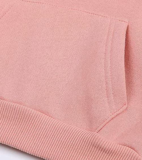 Tracksuit Kids Solid Color Hooded Sweatsuit Thick Cotton Pullover Sweatshirt + Pants Outfits Set