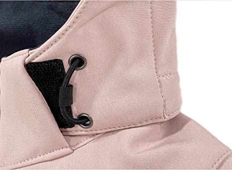 Boys Waterproof Softshell Jackets Fleece Lined Windpoof Raincoats with Hood