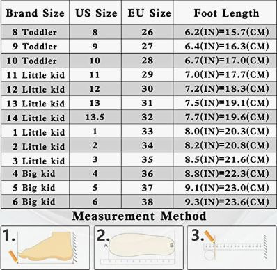 Unisex-Child White Boys Girls Shoes Antiskid Tennis Sneakers Outdoor Casual
