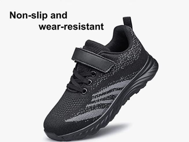 Breathable Athletic Running Walking Tennis Shoes for Toddler/Little Kid/Big Kid
